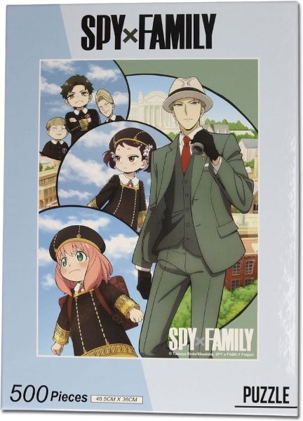 Spy x Family: Puzzle Go to School (500 pieces) Preorder