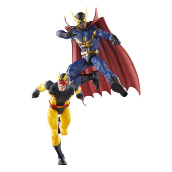 Squadron Supreme : Marvel's Nighthawk et Marvel's Blur, lot de 2 figurines Marvel Legends (15 cm)