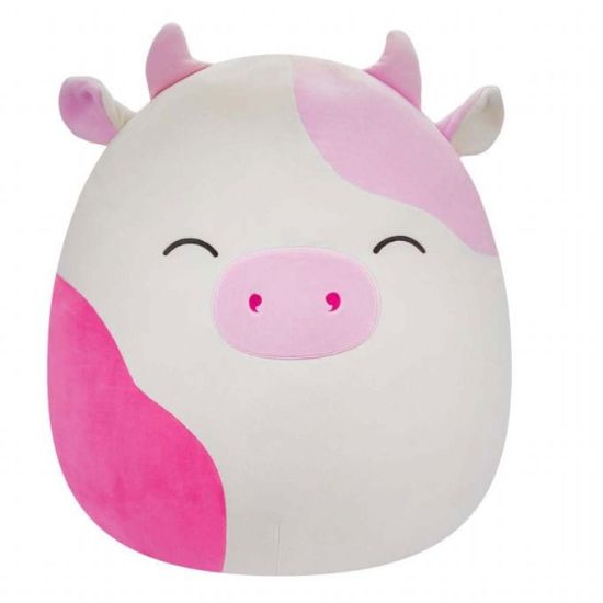 Squishmallows: Caedyn Pink Spotted Cow Plush Figure (40cm) Preorder