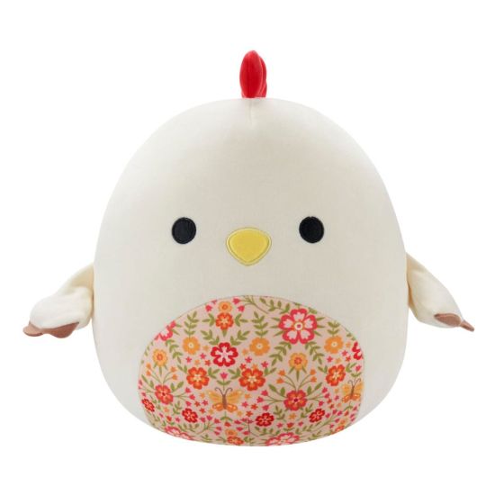 Squishmallows: Todd Beige Rooster with Floral Belly Plush Figure (30cm) Preorder
