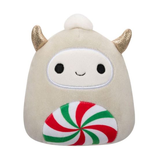 Squishmallows: White Yeti with Peppermint Swirl Belly Plush Figure (12cm) Preorder