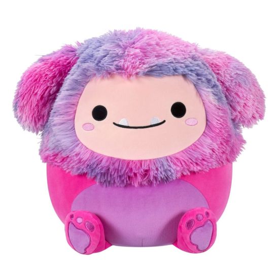 Squishmallows: Woxie Magenta Bigfoot Plush Figure with Multicolored Hair (30cm) Preorder