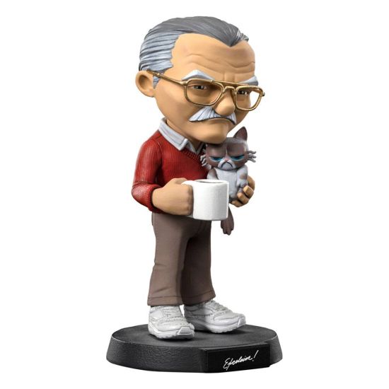 Stan Lee: Stan Lee with Grumpy Cat Mini Co. PVC Figure (14cm) Preorder