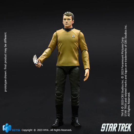 Star Trek 2009: Mini figura de acción exquisita de Chekov 1/18 (10 cm) Reserva