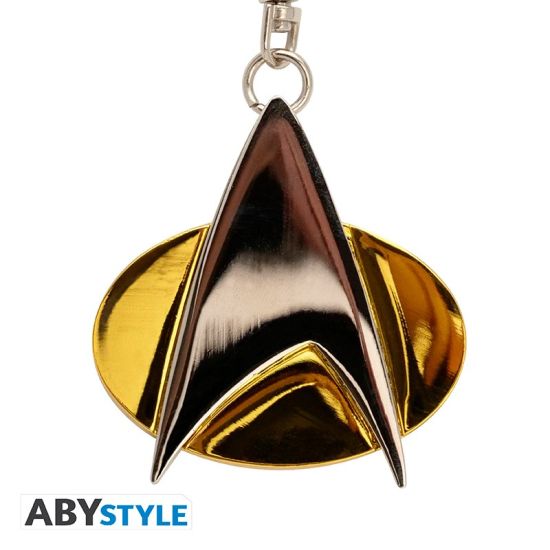 Star Trek: Communicator Badge 3D Premium-sleutelhanger