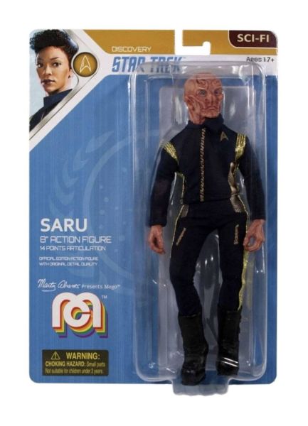 Descubrimiento de Star Trek: Figura de acción de Saru (20 cm)