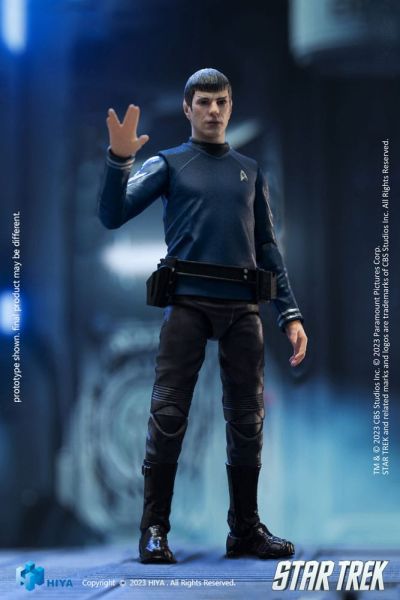 Star Trek Exquis : Spock Star Trek 2009 Mini Action Figure 1/18 (10cm) Précommande
