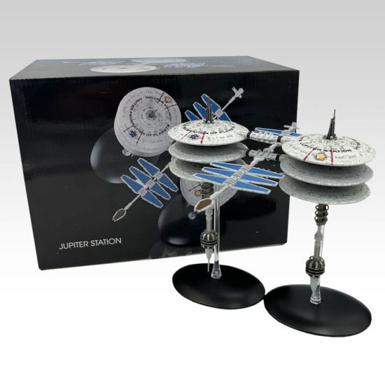 Star Trek: Estación Júpiter Nave espacial Diecast Mini réplicas Reserva