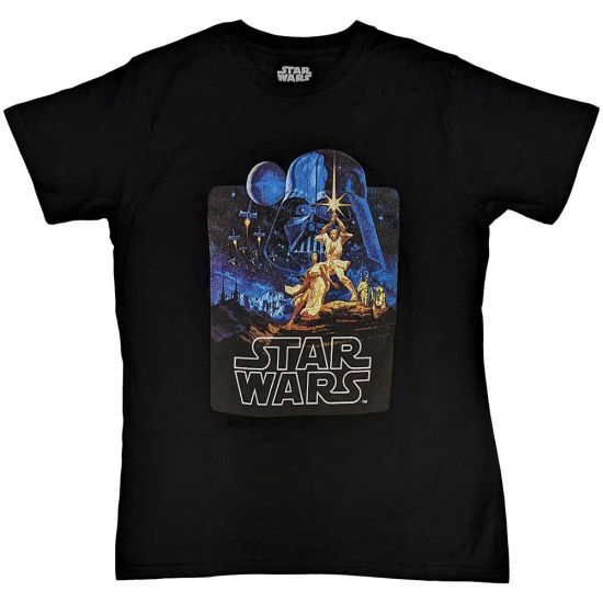Camiseta con póster de Star Wars: Una nueva esperanza