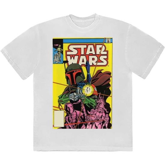 Star Wars : T-shirt avec couverture de bande dessinée Boba Fett