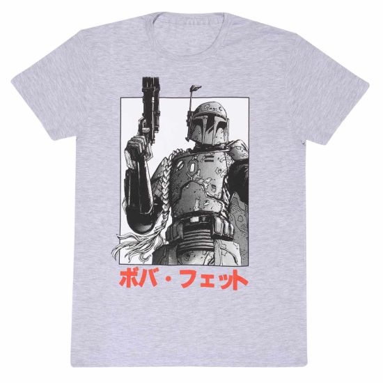Star Wars: Boba Fett Katakana (Camiseta)