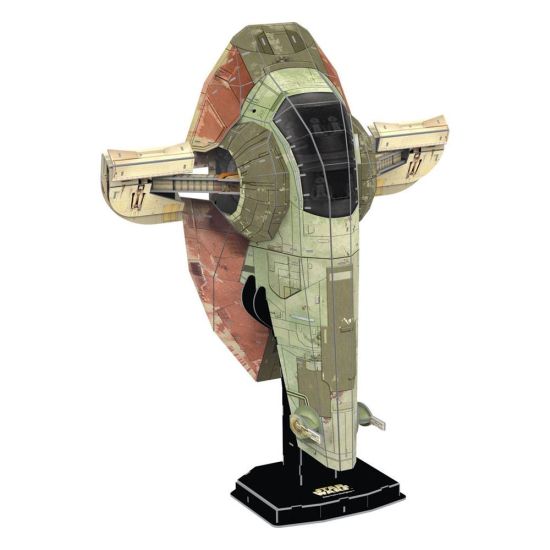 Star Wars: Rompecabezas 3D del caza estelar de Boba Fett (El Mandaloriano)