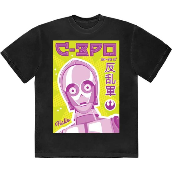 Star Wars: Camiseta japonesa C-3PO