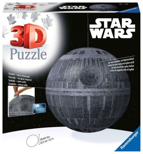 Star Wars: Rompecabezas 3D de la Estrella de la Muerte (543 piezas) Reserva