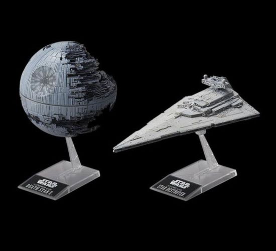 Reserva del kit de modelo de Star Wars: Estrella de la Muerte II y Destructor Estelar Imperial
