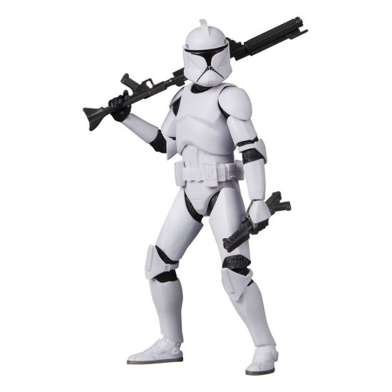 Star Wars Épisode II : Figurine d'action Phase I Clone Trooper Black Series (15 cm) Précommande