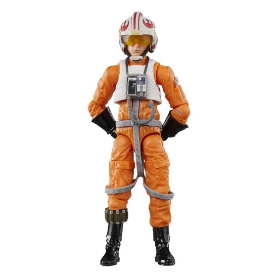 Star Wars Épisode IV : Luke Skywalker (pilote de X-Wing) Figurine d'action de collection vintage (10 cm) Précommande