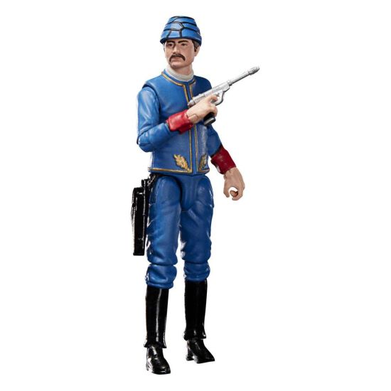 Star Wars Épisode V : Bespin Security Guard (Helder Spinoza) Figurine d'action de collection vintage (10 cm)