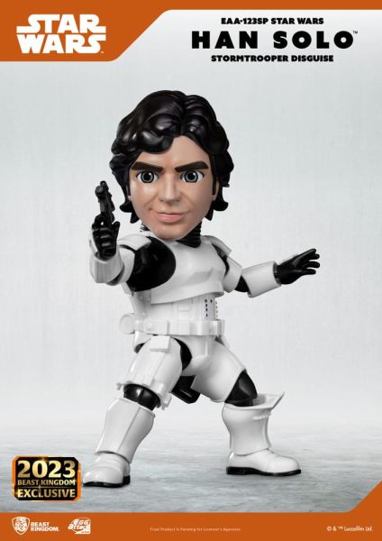 Star Wars: Han Solo (stormtrooper-vermomming) Egg Attack-standbeeld (17 cm) Pre-order