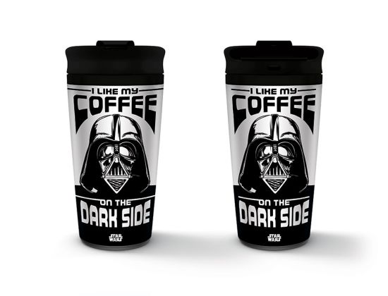 Star Wars: Me gusta mi café en el lado oscuro Taza de viaje