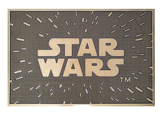 Star Wars : Paillasson Logo (40x60cm) Précommande