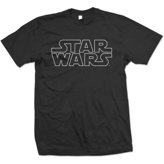 Star Wars: Camiseta con logotipo