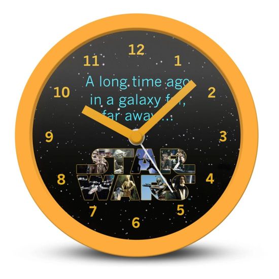 Star Wars : Horloge de bureau il y a longtemps