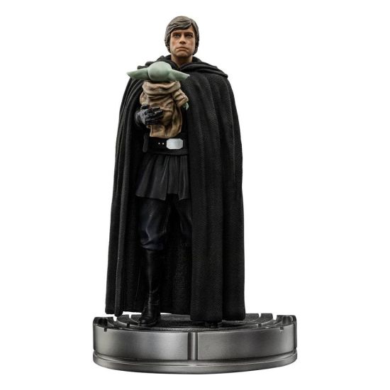 Star Wars: Luke Skywalker y Grogu Estatua a escala artística 1/10 (21 cm) Reserva