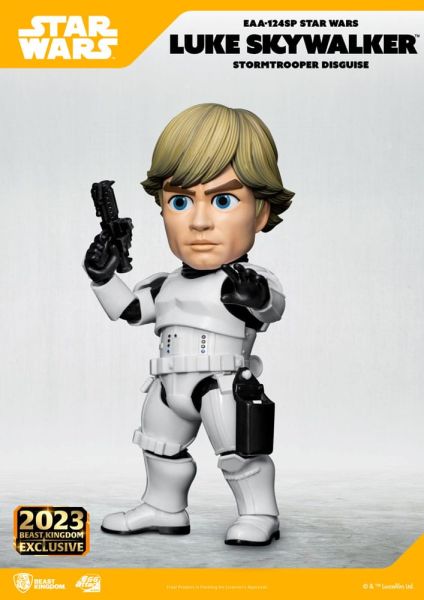 Star Wars: Luke Skywalker (disfraz de soldado de asalto) Estatua de ataque de huevo (17 cm) Reserva