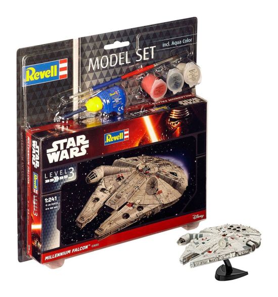 Star Wars: Millennium Falcon-modelset 1/241 Modelkit (10 cm) Voorbestelling