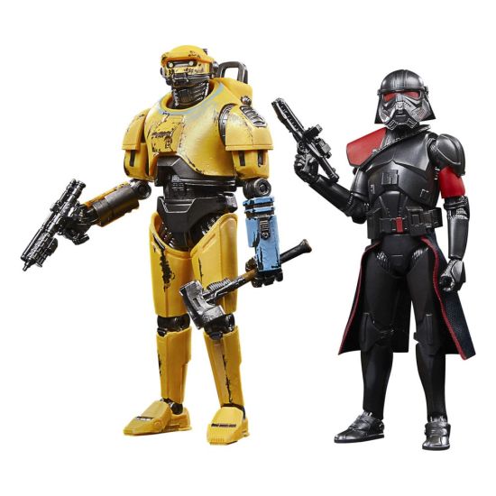 Star Wars : Pack de 2 figurines d'action Obi-Wan Kenobi Black Series (15 cm) Précommande exclusive NED-B et Purge Trooper