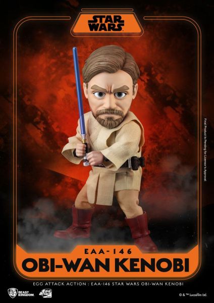 Star Wars : Figurine Obi-Wan Kenobi Egg Attack (16 cm) Précommande