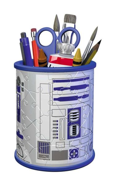 Portalápices Star Wars: R2-D2 Puzzle 3D (57 piezas)