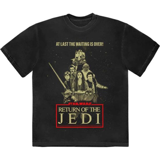 Camiseta Star Wars: El retorno del Jedi La espera ha terminado