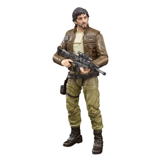 Star Wars Rogue One : Figurine Action Capitaine Cassian Andor Black Series 2021 (15cm)