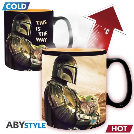 Star Wars: The Mandalorian Mando Heat Change Mug Preorder