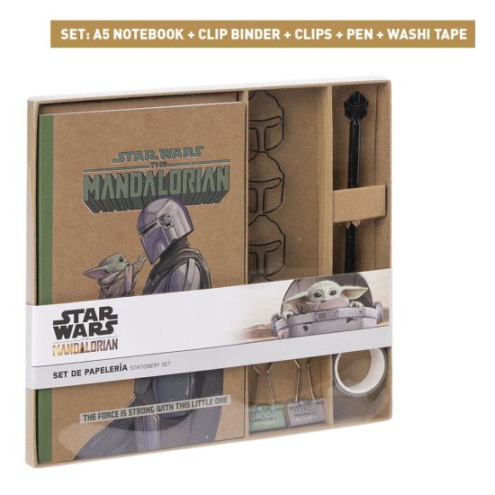 Star Wars: The Mandalorian Briefpapier-Set