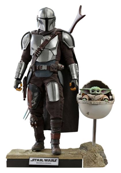 Star Wars : Le Mandalorien et l'Enfant Deluxe 1/6, lot de 2 figurines (30 cm)