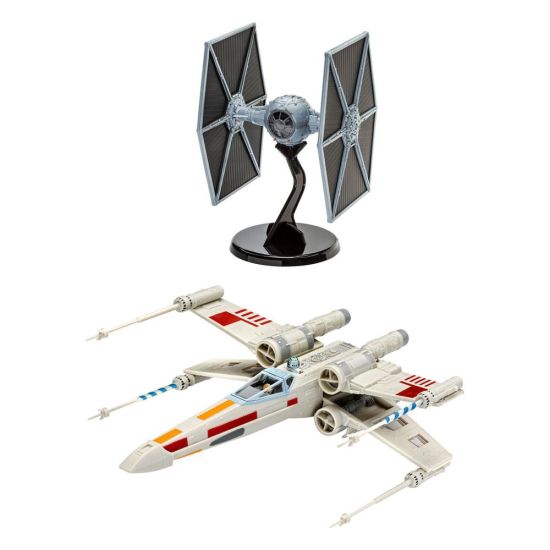 Star Wars: X-Wing Fighter y TIE Fighter 1/57 y 1/65 Model Kit Set de regalo Reserva
