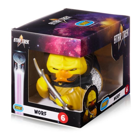 Star Trek: Worf Tubbz Rubber Duck Collectible (Boxed Edition) Preorder