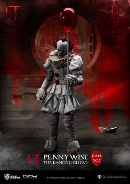 Stephen King's It: Pennywise Dynamic 8ction Heroes-actiefiguur 1/9 (21 cm) Pre-order