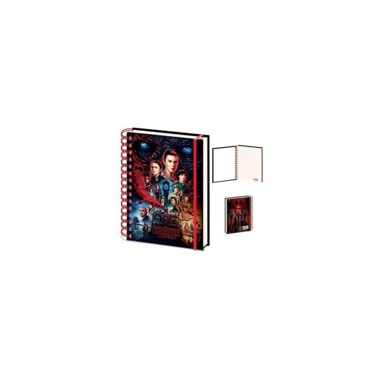 Stranger Things 4: Vecna Wiro Notebook A5 Red Preorder