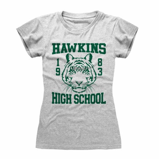 Stranger Things: Hawkins High School (getailleerd T-shirt)