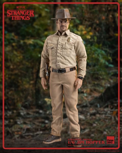 Cosas más extrañas: Jim Hopper (temporada 1) Figura de acción 1/6 (32 cm) Reserva