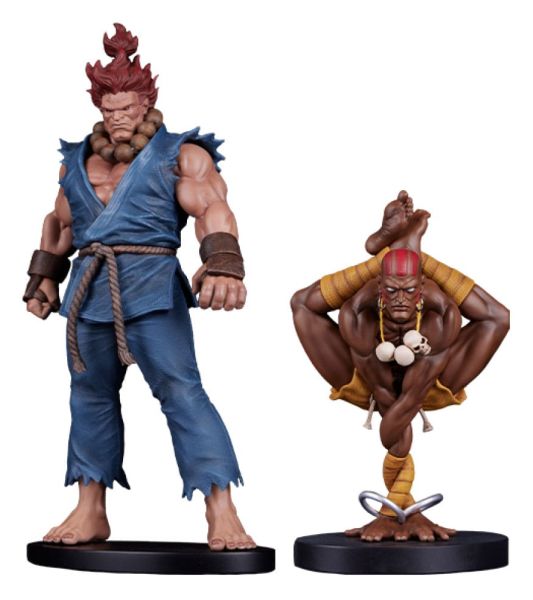 Street Fighter: Akuma & Dhalsim 1/10 PVC-Statuen (21 cm) Vorbestellung