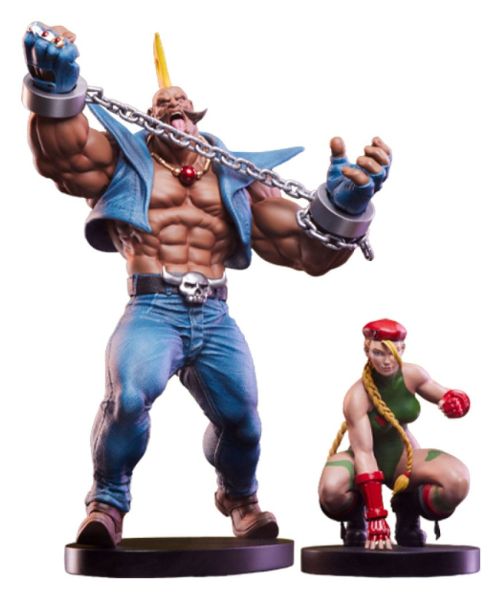 Street Fighter : Cammy & Birdie Statues PVC 1/10 (24cm) Précommande