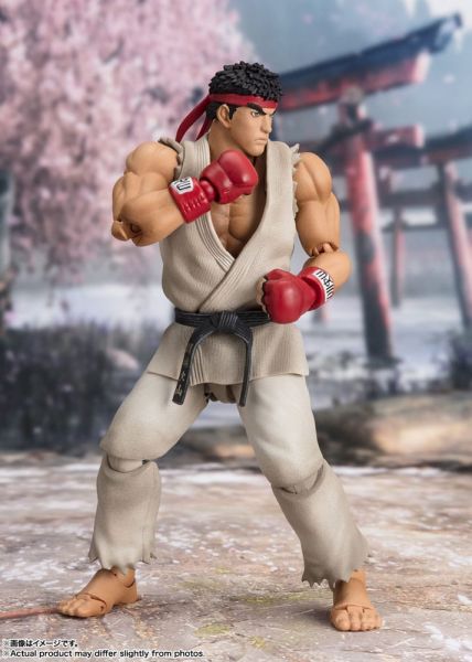 Street Fighter : Figurine d'action Ryu SH Figuarts (Tenue 2) (15 cm) Précommande