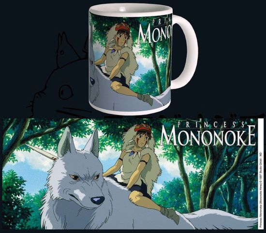 Reserva de taza Studio Ghibli: Princesa Mononoke