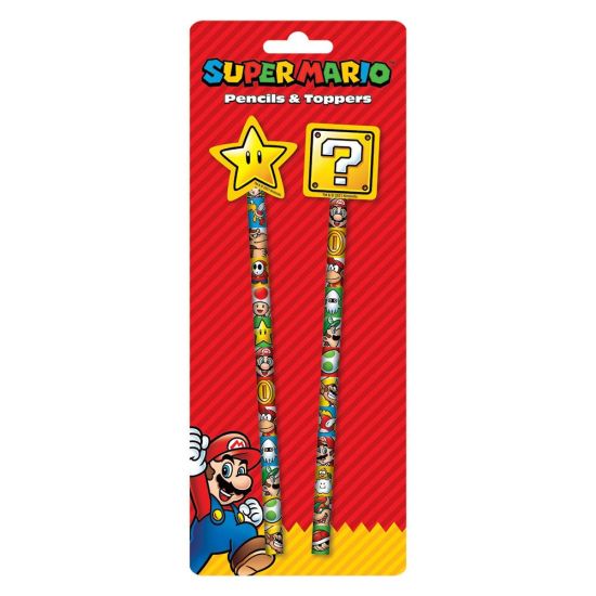 Super Mario: pedido por adelantado del juego de papelería de 2 piezas
