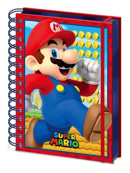 Super Mario 3D : Précommande du carnet Mario A5 Wiro